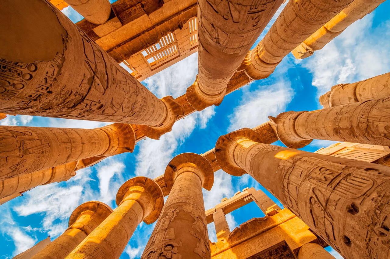 Secrets of the Great Hypostyle Hall: Deciphering Karnak Temple at Twilight